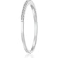 10k White Gold Thin Diamond Wedding Band (1/7 cttw, H-I Color, I1-I2 Clarity)