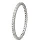 10k White Gold Eternity Diamond Wedding Band (1/3 cttw, H-I Color, I1-I2 Clarity)