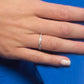 10k White Gold Bypass Diamond Wedding Anniversay Band (1/6 cttw, H-I Color, I1-I2 Clarity)
