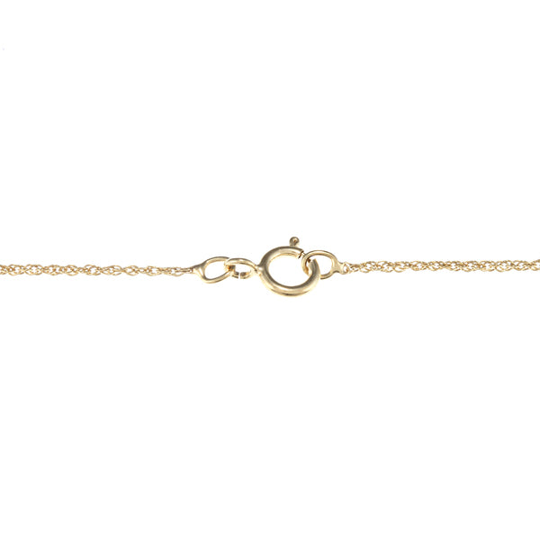 10k Yellow Gold Emerald cut Smoky Quartz and Diamond Halo Necklace